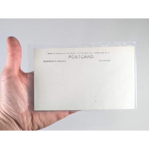 Vintage Vancouver B.C. Canada postcards, antique Edwardian travel ephemera - Picture 8 of 8